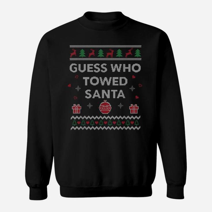 Tow Truck Driver Christmas Funny Xmas Gift Sweatshirt
