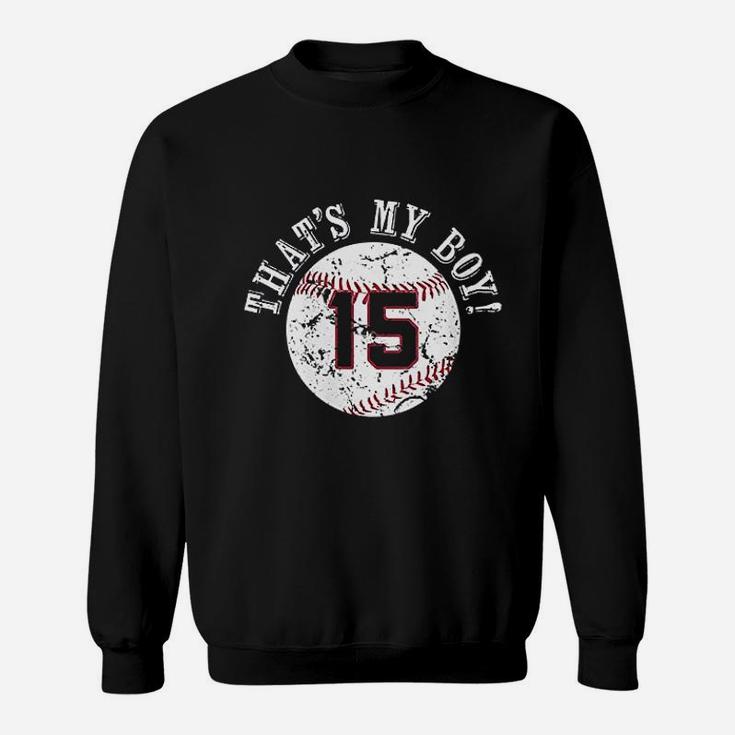 Unique Thats My Boy Baseball Player Mom Or Dad Gifts Sweatshirt