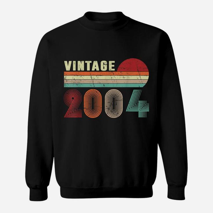 Vintage 2004 Funny 16 Years Old Boys And Girls 16Th Birthday Sweatshirt