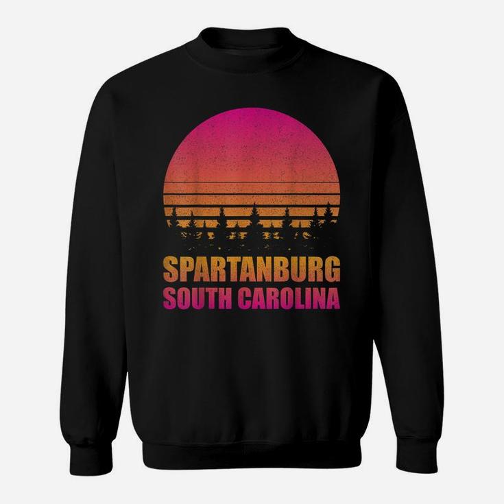 Vintage Spartanburg South Carolina Sc Retro 80S 90S Graphic Sweatshirt