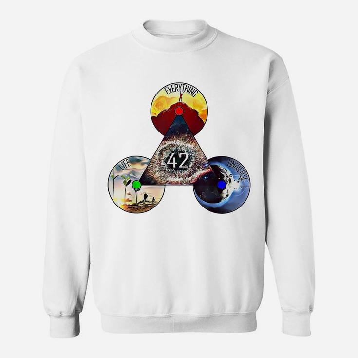 42 Answer To Life Universe And Everything 42 Sweatshirt