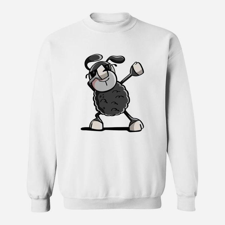 Cool Dabbing Black Sheep Dab Dance Gift Boy Girl Kids Sweatshirt