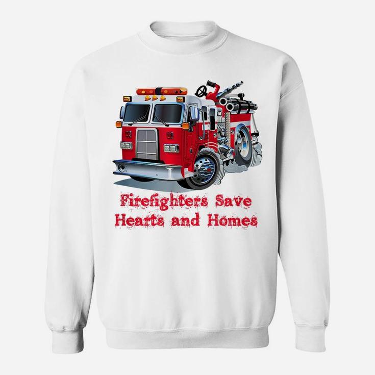 Firefighter , Fire Department Truck Tee Fireman Gift Sweatshirt