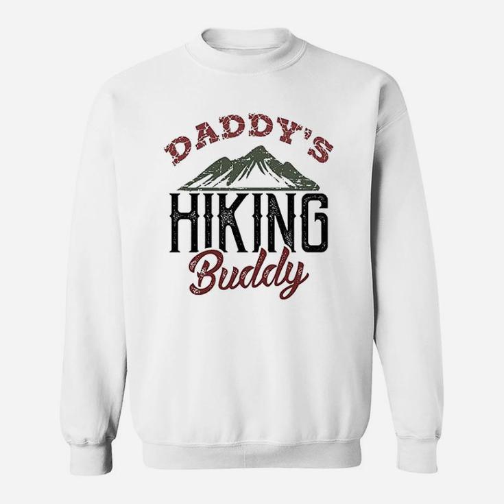 Funny Baby Rompers And Bodysuits Daddy Hiking Buddy Royaltee Camping Sweatshirt