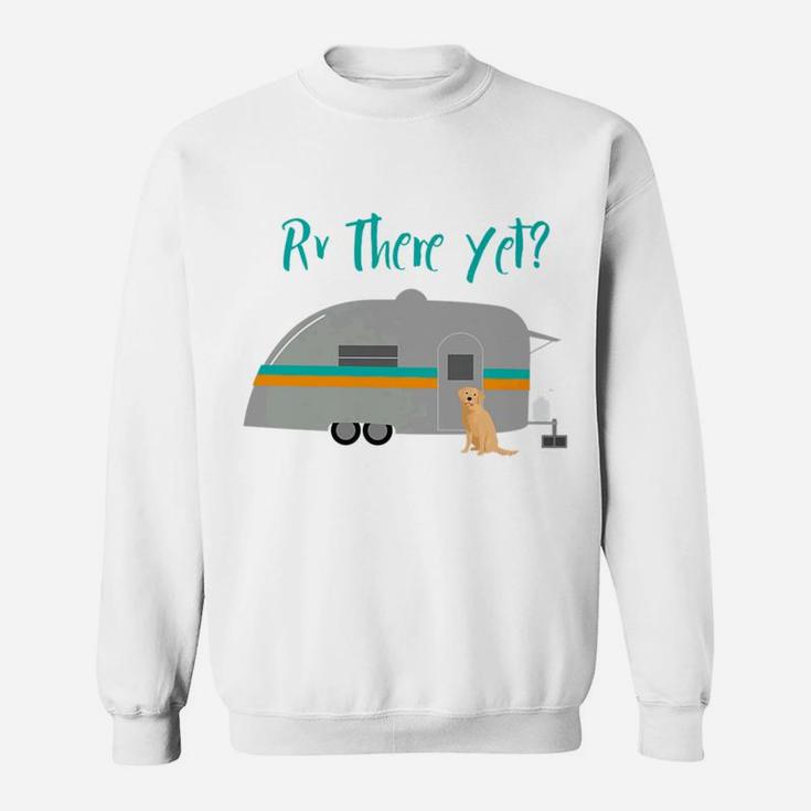 Golden Retriever Dog Rv Funny Camping Travel Sweatshirt