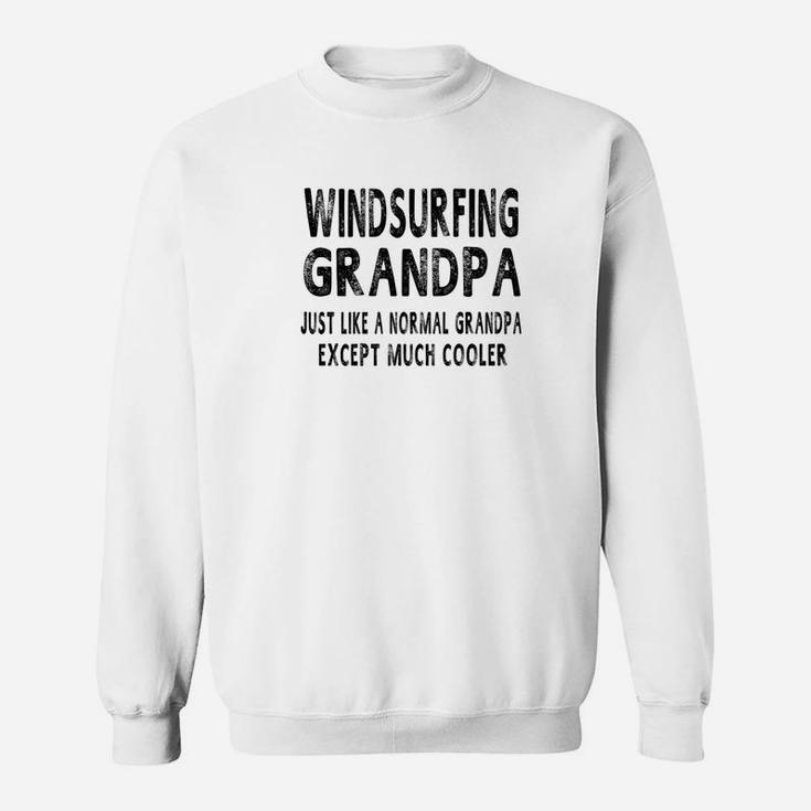 Mens Windsurfing Grandpa Fathers Day Gifts Grandpa Mens Sweatshirt