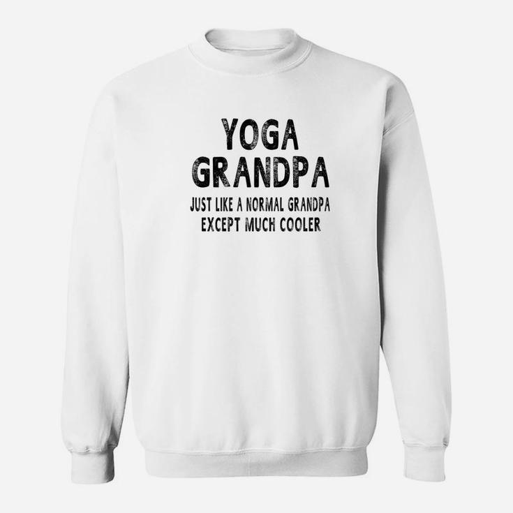 Mens Yoga Grandpa Fathers Day Gifts Grandpa Mens Sweatshirt