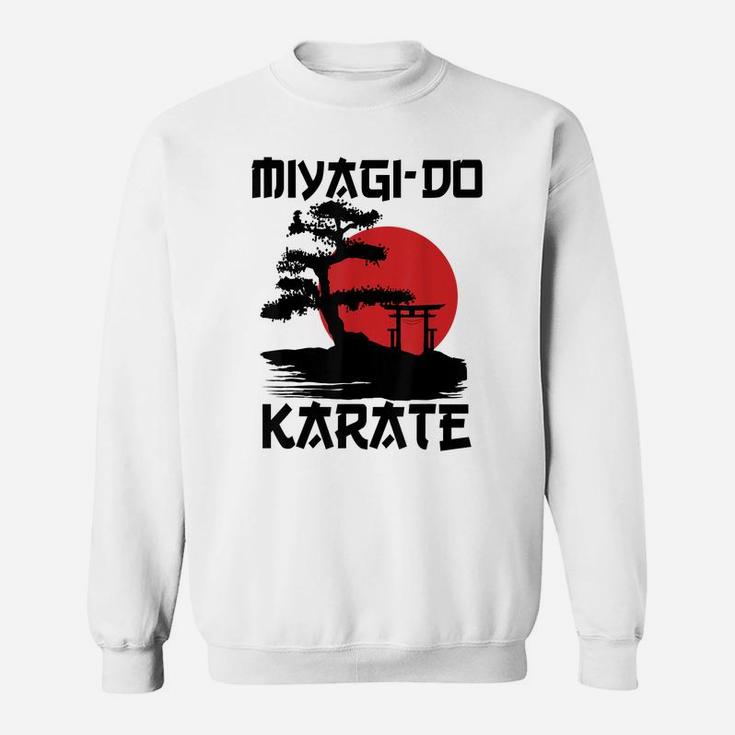 Retro Vintage Miyagi-Do Karate Life Bonsai Tree Martial Arts Sweatshirt