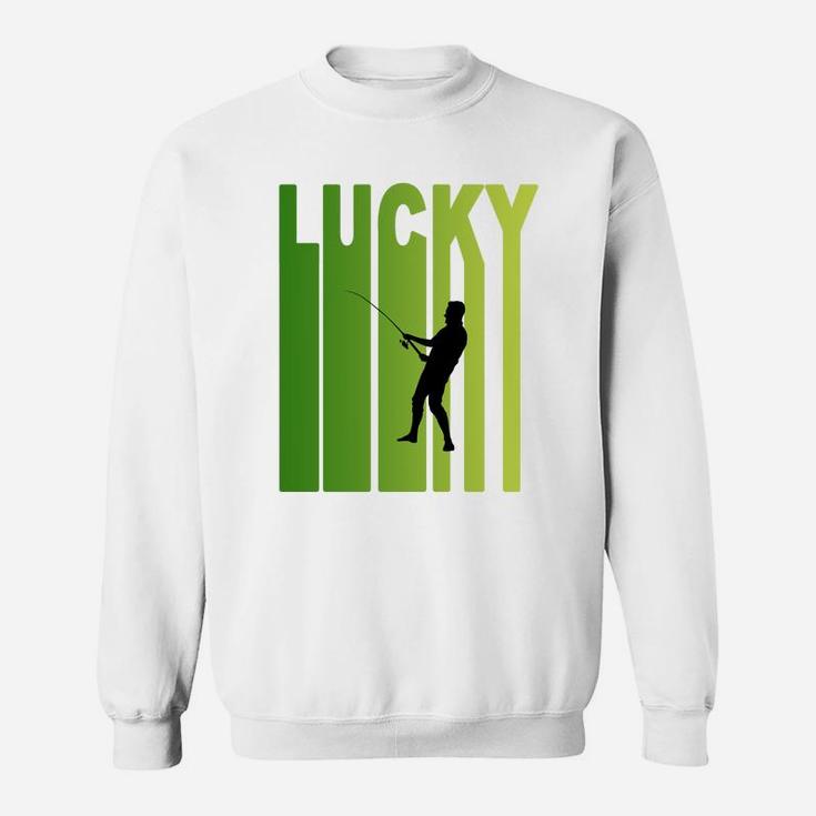 St Patricks Day Lucky Fishing Funny Sport Lovers Gift Sweatshirt
