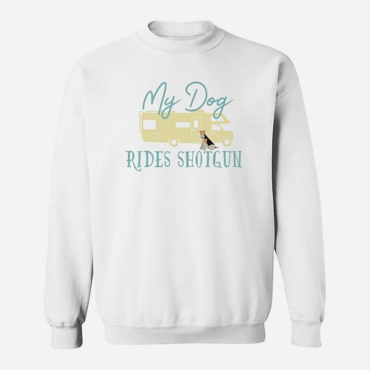 Wire Haired Fox Terrier Dog Rv Shirt Funny Camping Sweatshirt