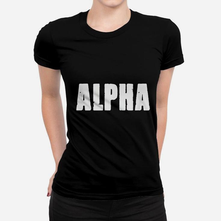 Alpha Gym Rabbit Workout Bodybuilding Fitness Women T-shirt