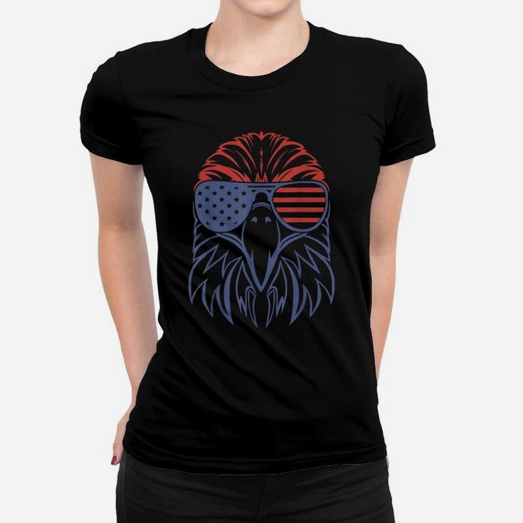 American Bald Eagle Usa Flag Shirt 4Th Of July Eagle Usa Women T-shirt