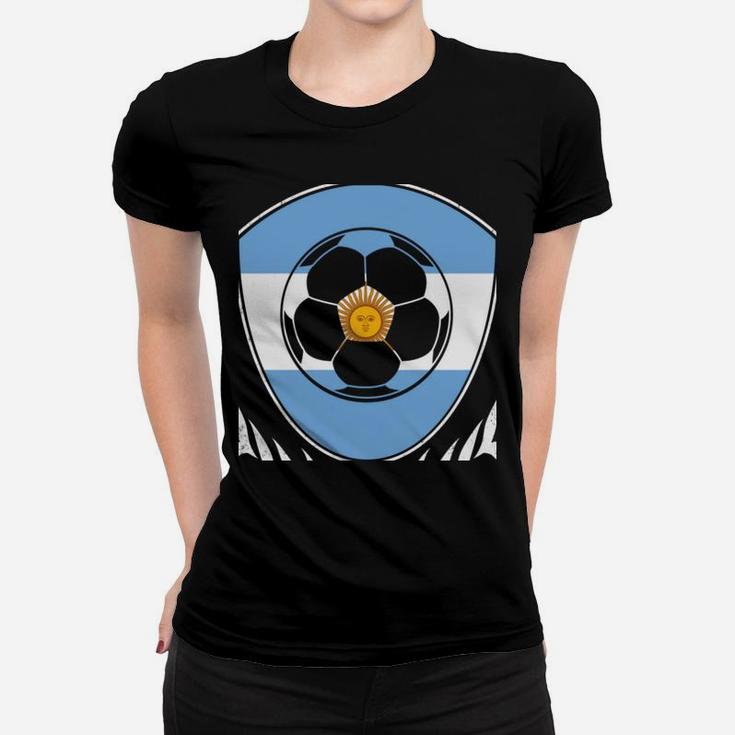 Argentinian Football 2018 Hoodie Argentina Soccer Jersey Women T-shirt