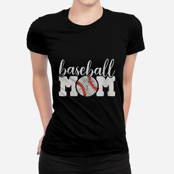 Baseball Mom Gift Cheering Mother Of Boys Women T-shirt