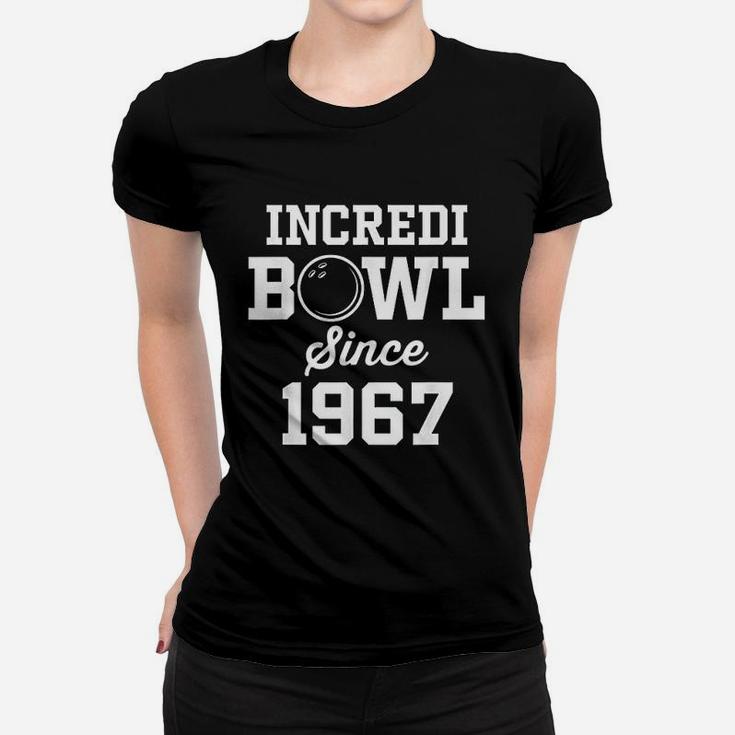 Bowling Gift For 54 Year Old Bowler 1967 Women T-shirt