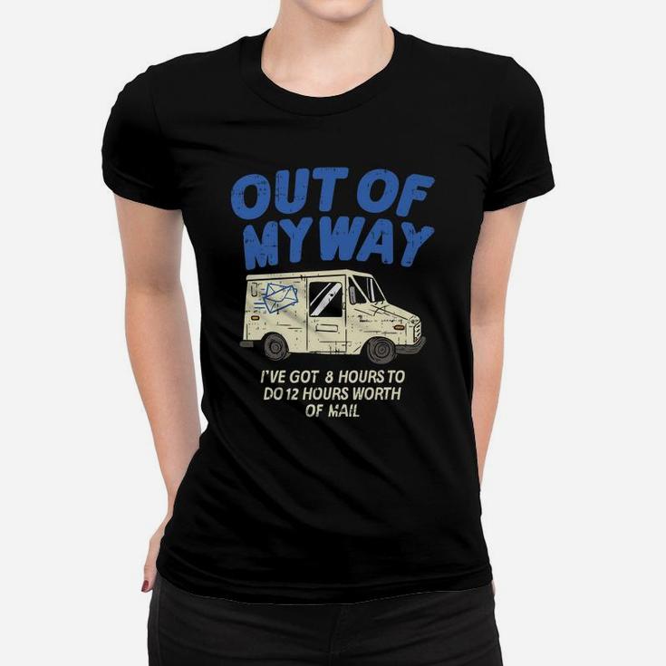 Delivery Driver Clothing Joke Gifts Delivery Truck Design Women T-shirt