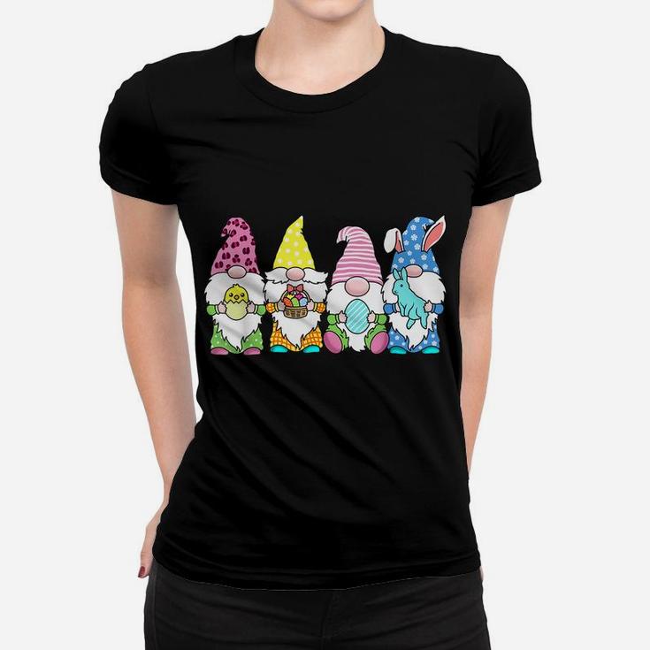 Easter Gnome Shirt Egg Hunting Women Spring Gnomes Women T-shirt
