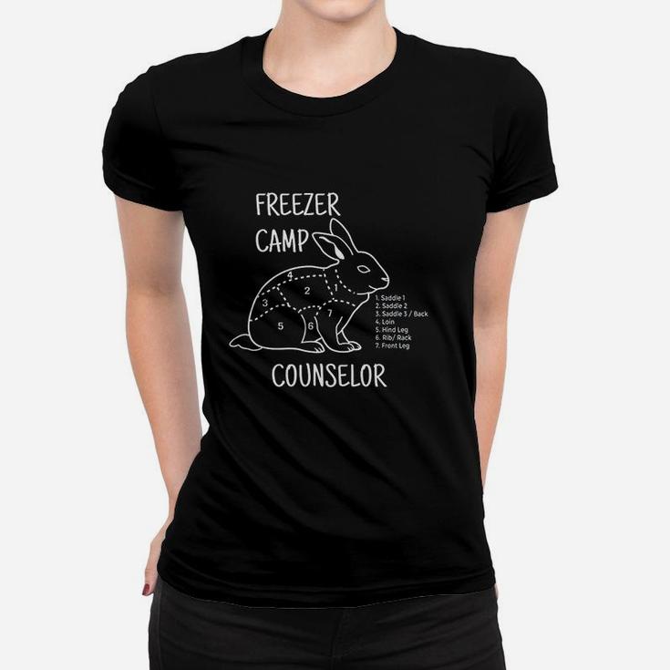 Freezer Camp Rabbit Meat - Funny Homestead And Hunter Women T-shirt