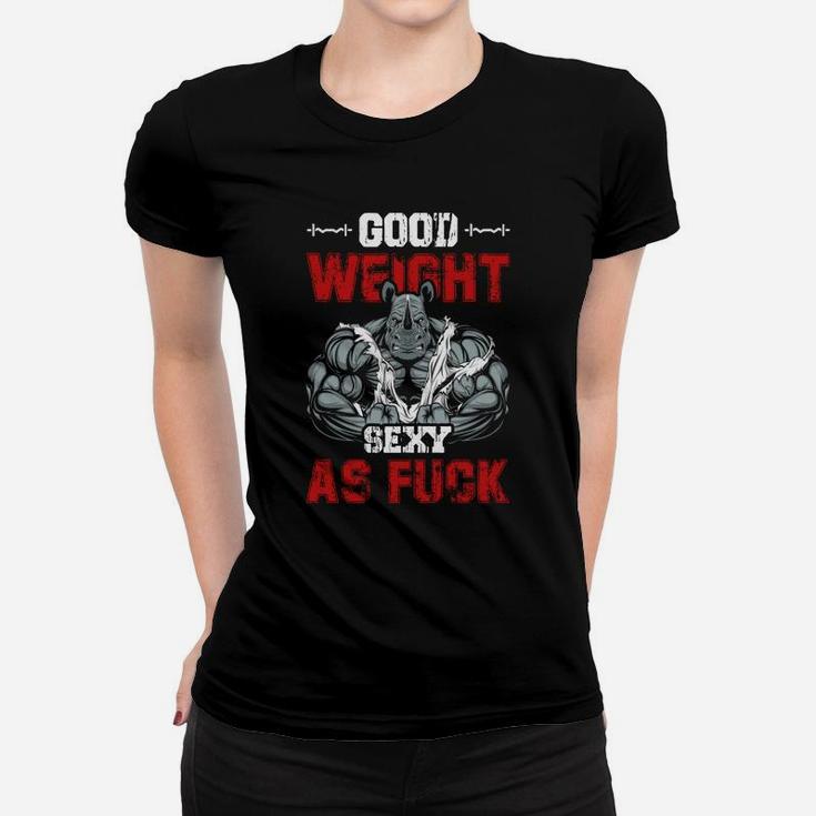 Funny Going To The Gym To Have A Good Weight Ladies Tee