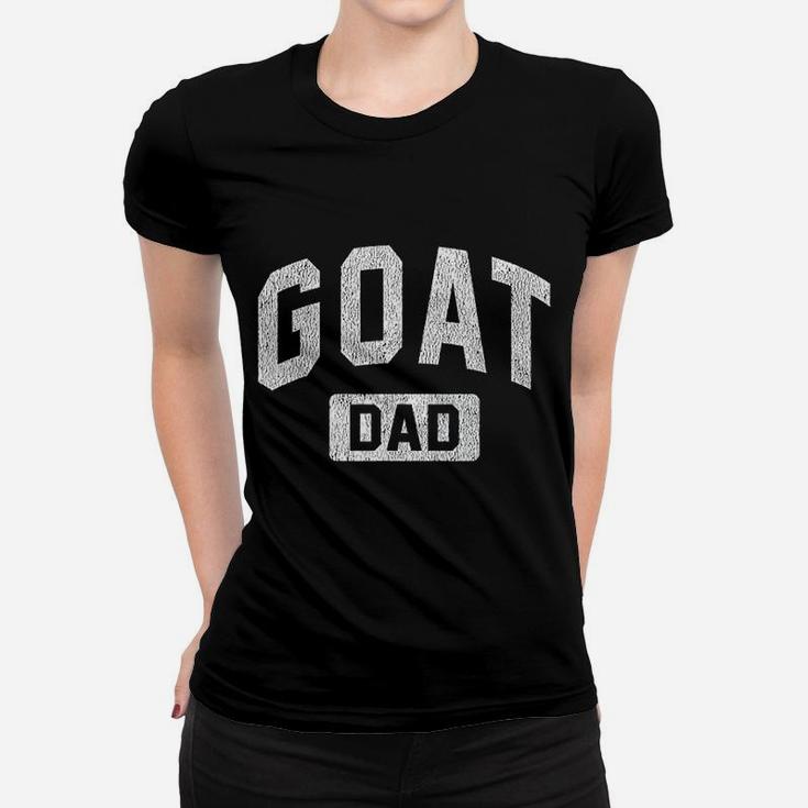 Goat Dad Gym Workout Fathers Day Gift Women T-shirt
