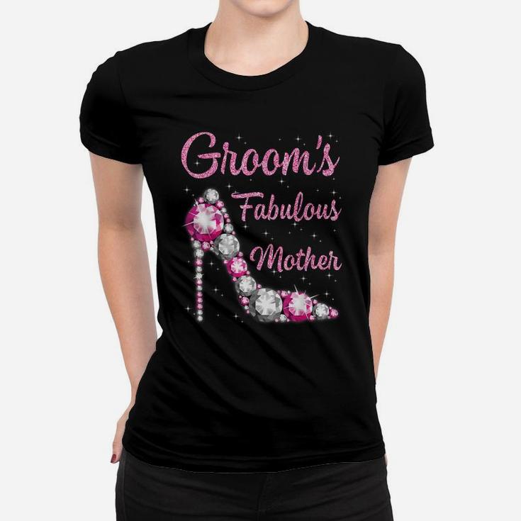 Groom's Fabulous Mother Happy Wedding Marry Vintage Shirt Women T-shirt