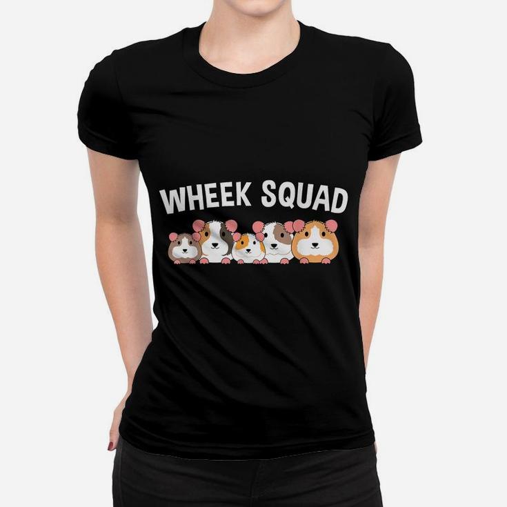 Guinea Pig Wheek Squad Cute Funny Guinea Pig Women T-shirt