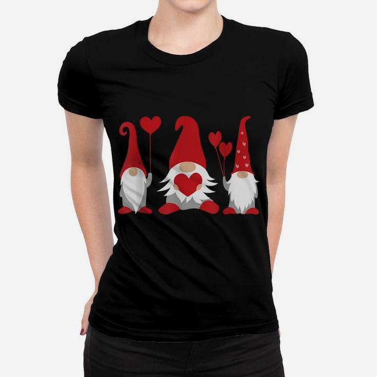 Heart Gnome Valentine's Day Couple Matching Boys Girls Kids Women T-shirt
