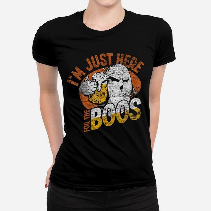 Im Just Here For The Boos Ghost Women T-shirt