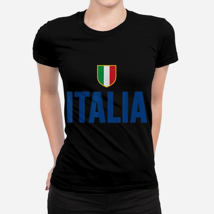 Italia Italy Italian Flag Souvenir Gift Love Women T-shirt