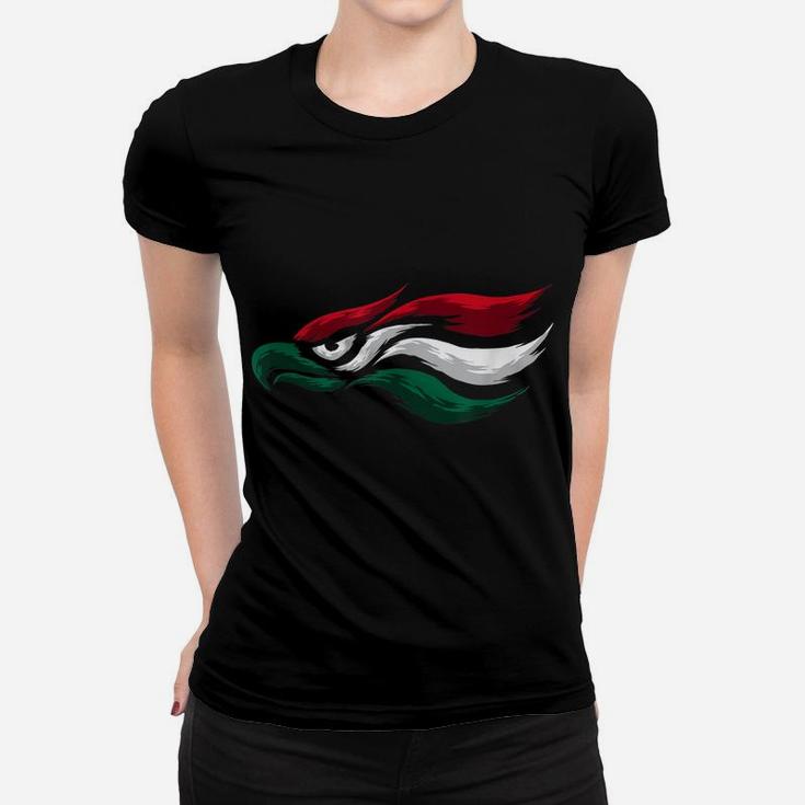 Mexican Eagle With Mexico Flag - Hecho En Mexico Women T-shirt