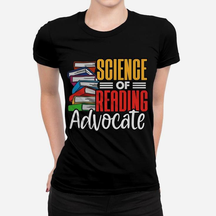 Science Of Reading Advocate Literature Women T-shirt