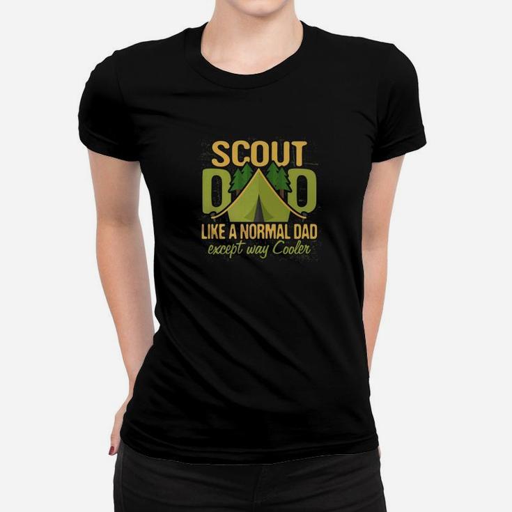 Scout Dad Cub Leader Boy Camping Scouting Gift Men Women T-shirt