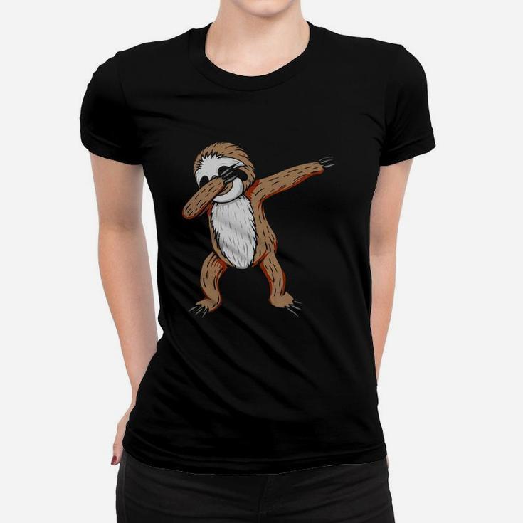Sloth Dabbing Funny Dance Move Dab Gift Tee Shirt Black Youth B072njnngm 1 Women T-shirt