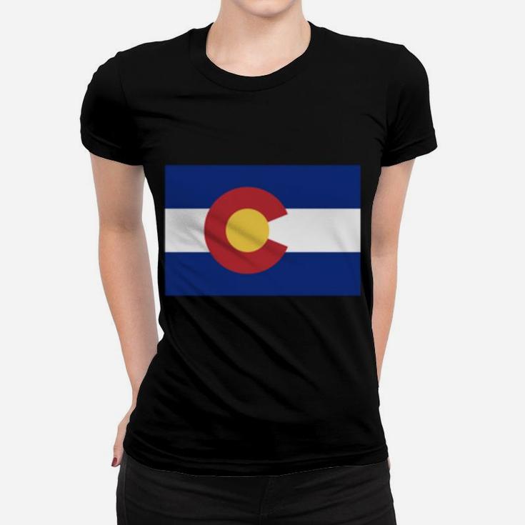 State Of Colorado Flag Cool Co Coloradan Flags Women Men Sweatshirt Women T-shirt