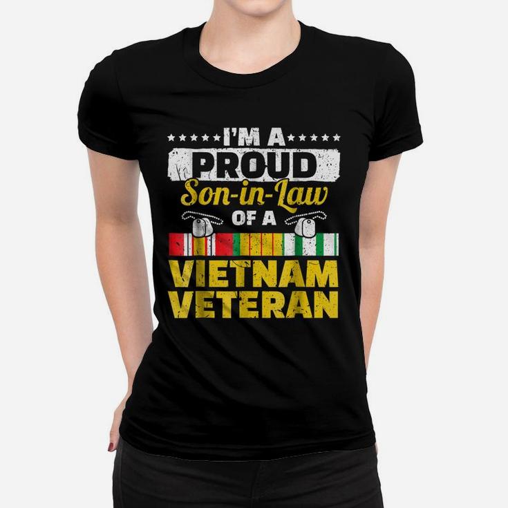 Vietnam Veteran Shirts Proud Son-In-Law Tees Men Boys Gifts Women T-shirt