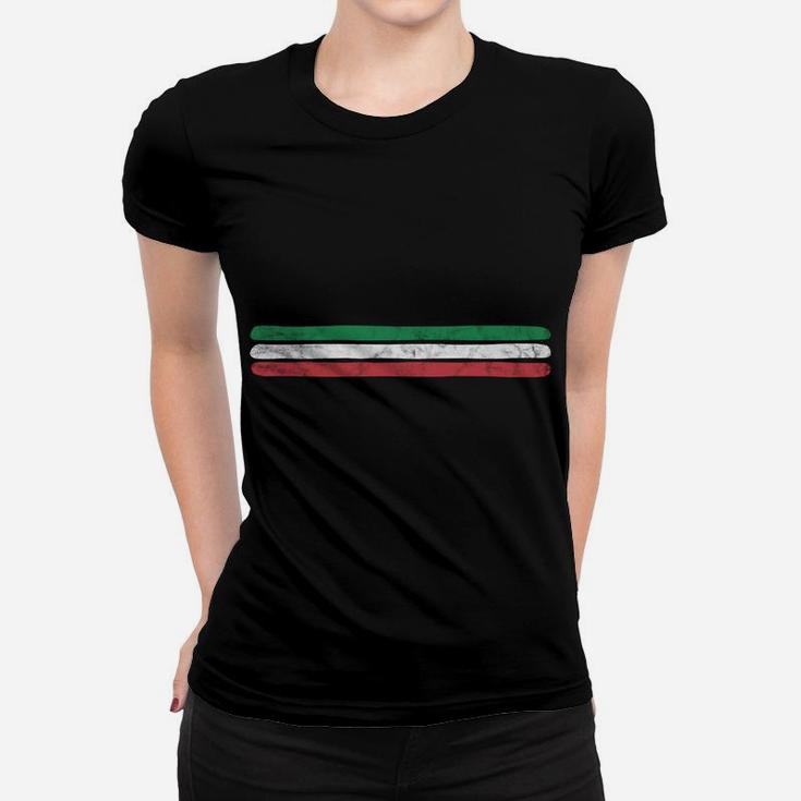 Vintage Italy Sweatshirt Italia Love Souvenir Italian Flag Women T-shirt