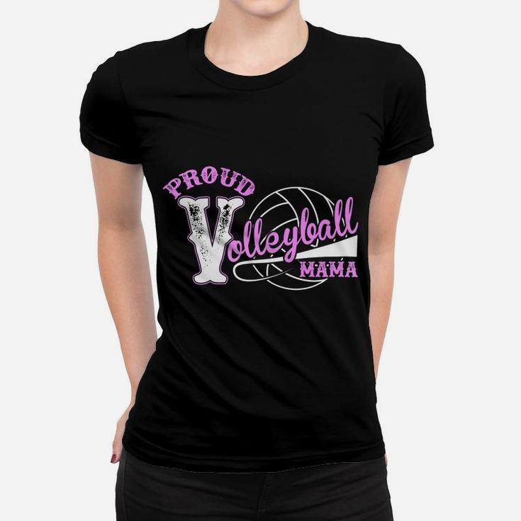 Volleyball For Women Proud Volleyball Mama Women T-shirt