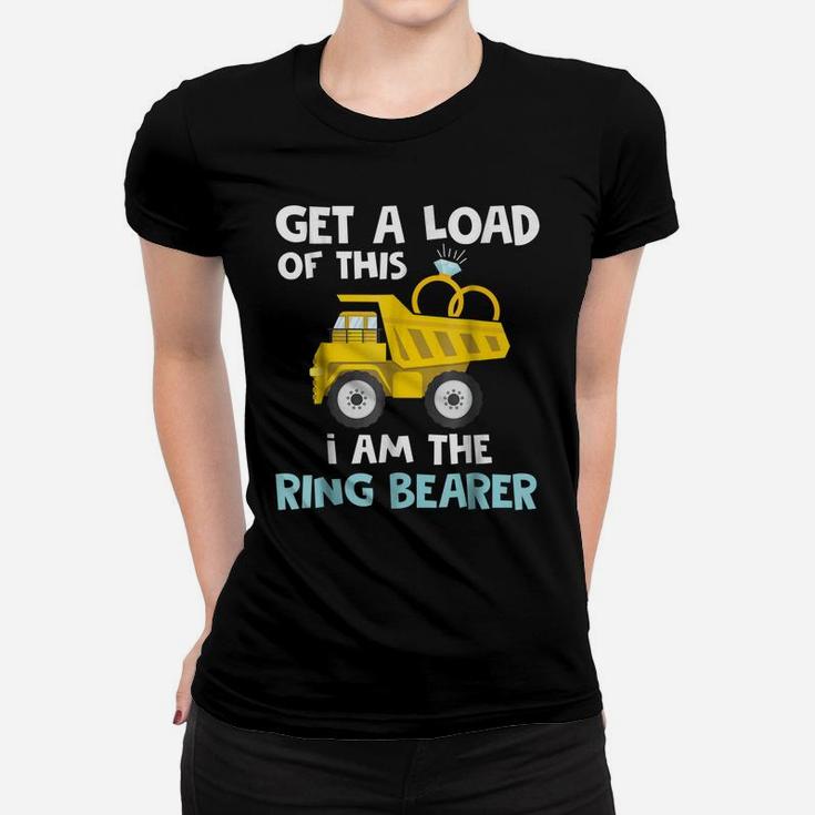 Wedding Shirts Ring Bearer Funny Truck Shirts Boys Men Gifts Women T-shirt