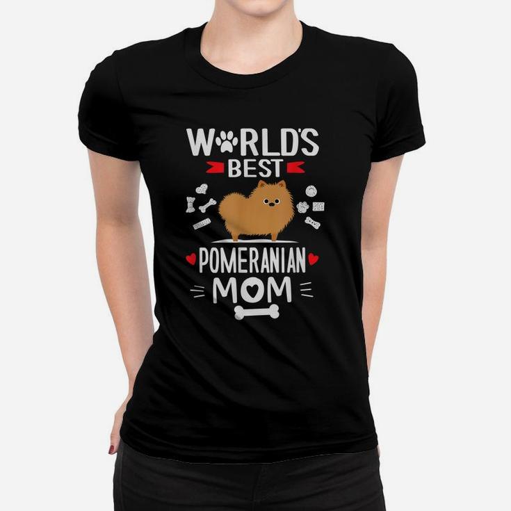World's Best Pomeranian Mom Women T-shirt