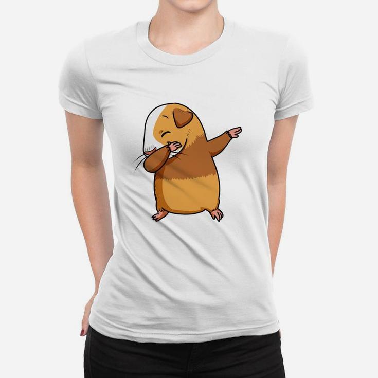 Funny Guinea Pig Dabbing Cute Dab Dance Tee Women T-shirt