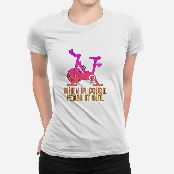 Funny Spinning Class Saying Gym Workout Fitness Spin Gift Women T-shirt