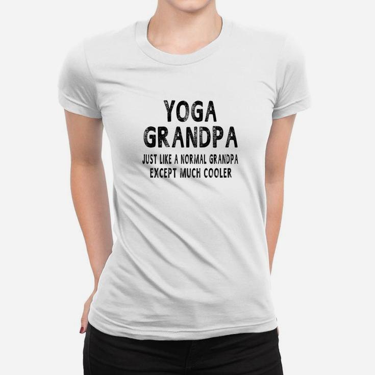 Mens Yoga Grandpa Fathers Day Gifts Grandpa Mens Women T-shirt