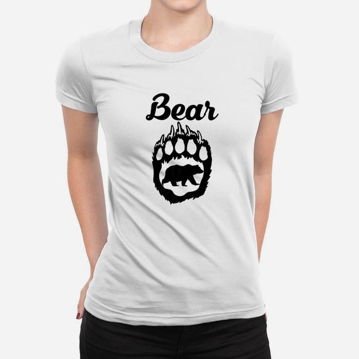 Retro Bear Vintage Funny Love Camping Gift Women T-shirt