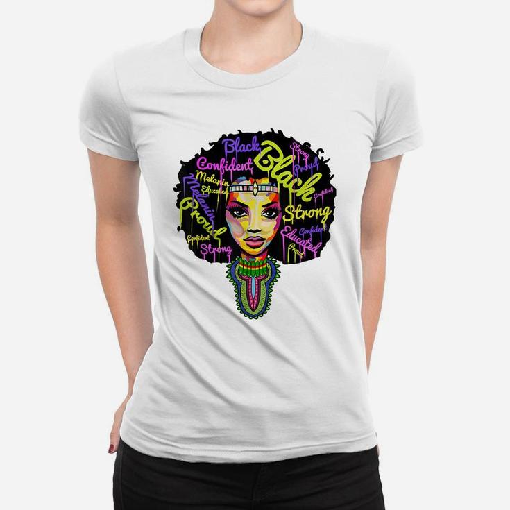Strong African Queen Shirts For Women - Proud Black History Women T-shirt