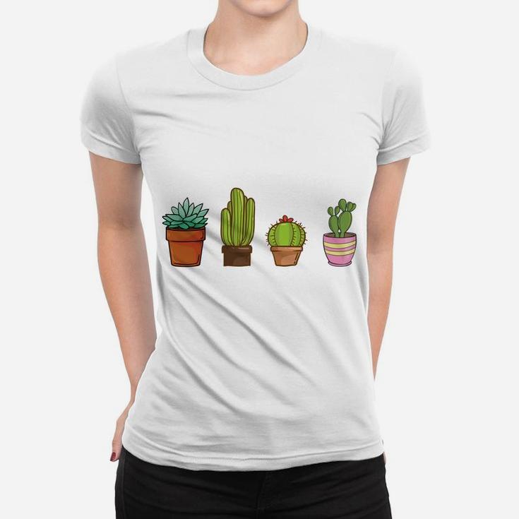 Succulent Gifts For Women Cactus Garden - What The Fucculent Women T-shirt