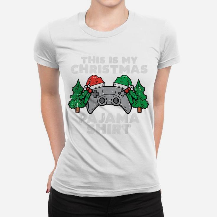 This Is My Christmas Pajama Shirt Video Games Boys Men Xmas Women T-shirt