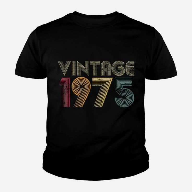 44Th Birthday Gifts Year Old - Vintage 1975 Youth T-shirt
