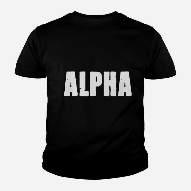 Alpha Gym Rabbit Workout Bodybuilding Fitness Youth T-shirt