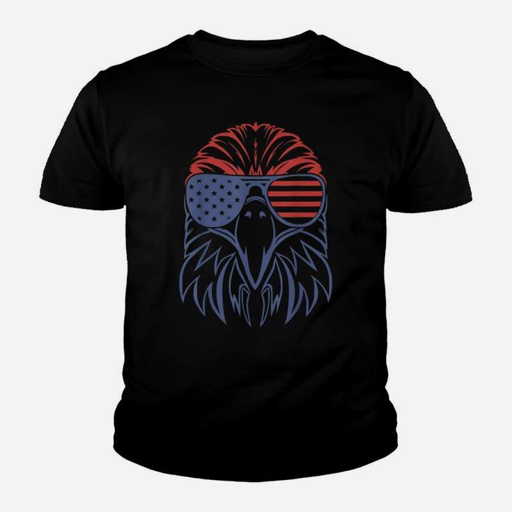 American Bald Eagle Usa Flag Shirt 4Th Of July Eagle Usa Youth T-shirt