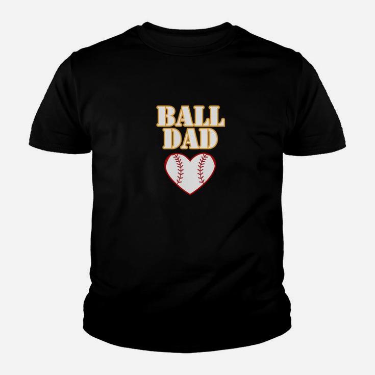 Ball Dad Love Softball Baseball Shirt Fathers Day Gifts Youth T-shirt